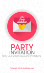 Party Invitation Lite screenshot 1/4