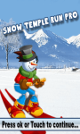 Snow Temple Run Pro-free screenshot 1/1
