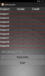 Smart GPA Calculator screenshot 5/5