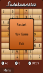 Sudokumaster Game screenshot 1/3