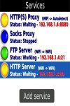 Wi-Fi Proxy plus FTP HTTP Servers screenshot 1/1