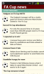 The FA Cup updates screenshot 1/3