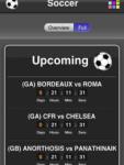 Soccer WebApp screenshot 1/1