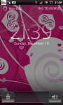 Pink Love Heart Sparkle Live Wallpaper screenshot 1/6