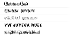 ★ Christmas for FlipFont® free screenshot 1/1
