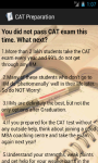 CAT MBA Preparation Facts screenshot 3/3