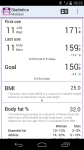BMI-Weight Tracker screenshot 2/4
