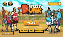 Street Dunk 3 on 3 Basketball screenshot 1/6