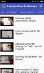 Learn to draw 3d illusions screenshot 5/6
