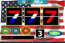 Patriot Sevens Slot Machine screenshot 1/3