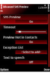 Advanced SMS Preview Free screenshot 1/1