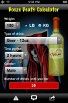 Booze Death Calculator screenshot 1/1