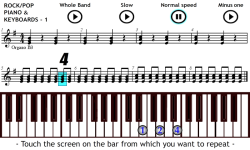 Play Rock on Piano and Keyboards 1 screenshot 3/4