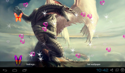 3D Dragon Live Wallpapers screenshot 3/5