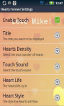 Magic Touch Hearts Live Wallpaper screenshot 3/4