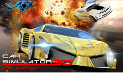 Car Simulator 3D 2016 Wanted screenshot 1/4