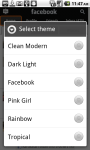 Color Themes for Facebook screenshot 1/3