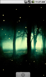 Cool Fireflies Live Wallpaper screenshot 1/4