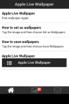 Apple Live Wallpaper Free screenshot 2/5
