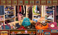 Free Hidden Object Games - Walk In Closet screenshot 3/4