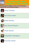 Ranking the best fighters in the world screenshot 2/3