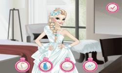 Dress up Elsa and Anna the wedding screenshot 3/4