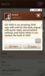 GO SMS Pro SimplePaper theme screenshot 6/6