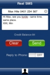 Real SMS for iPod Touch screenshot 1/1