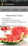 Fruit and vegetable juice recipes  screenshot 4/4