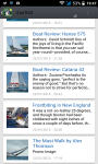 Boating Magazines rss reader screenshot 2/3