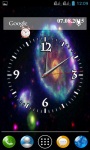 Galaxy Clock Wallpaper screenshot 3/3