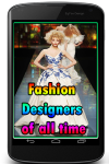 Fashion Designers of all time screenshot 1/3