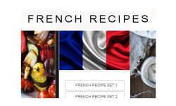 French recipes food screenshot 1/3