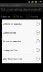 Daily Calorie Calculator for Android screenshot 5/6