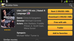 Viewster Movies on Demand screenshot 1/4