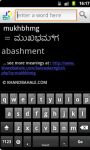 Kannada to English Dictionary screenshot 1/3