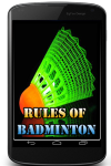 Rules of Badminton screenshot 1/3