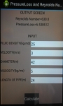 PressureLoss And Reynolds Number Calculator screenshot 1/3