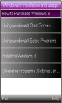 windows 8 installation and usage screenshot 1/1