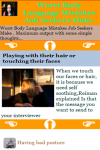Worst Body Language Mistakes Job Seekers Make screenshot 3/3