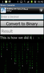 Binary Converter and Learn How to do it screenshot 1/3