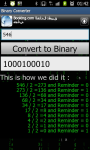 Binary Converter and Learn How to do it screenshot 3/3