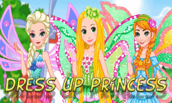 Dress up princess visit fairies screenshot 1/4