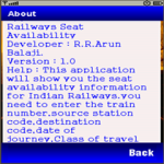 Railway Seat Availability screenshot 2/4