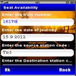 Railway Seat Availability screenshot 3/4