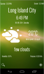 Weather Info and Clock screenshot 2/3