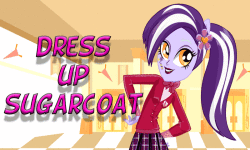 Dress up Sugarcoat pony to school screenshot 1/4