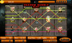 Shadow Rumble Slot screenshot 3/5