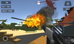 Pixel Smashy War - Gun Craft screenshot 3/6