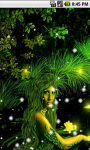 Forest Fairy Sparkle Live Wallpaper screenshot 1/5